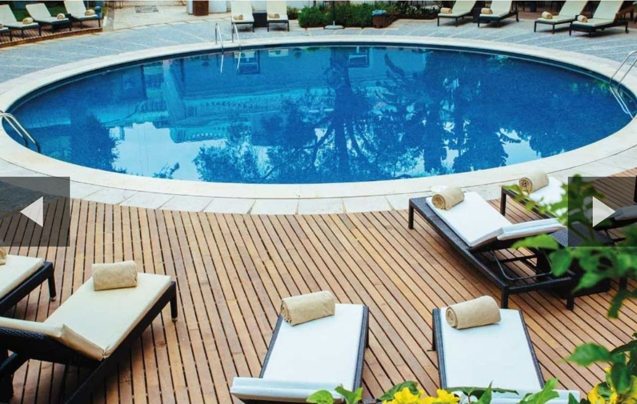 Avani Avenida Liberdade Lisbon pool deck